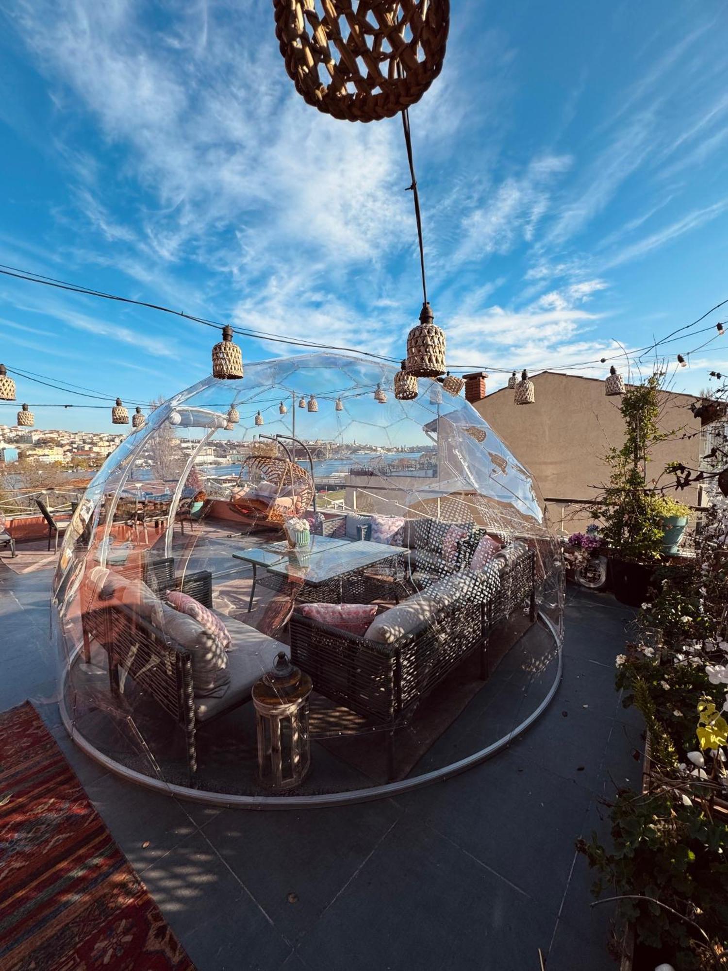 Waterfront Apartment By The Tram - Terrace With Dome & Golden Horn View In Fatih İstanbul Dış mekan fotoğraf