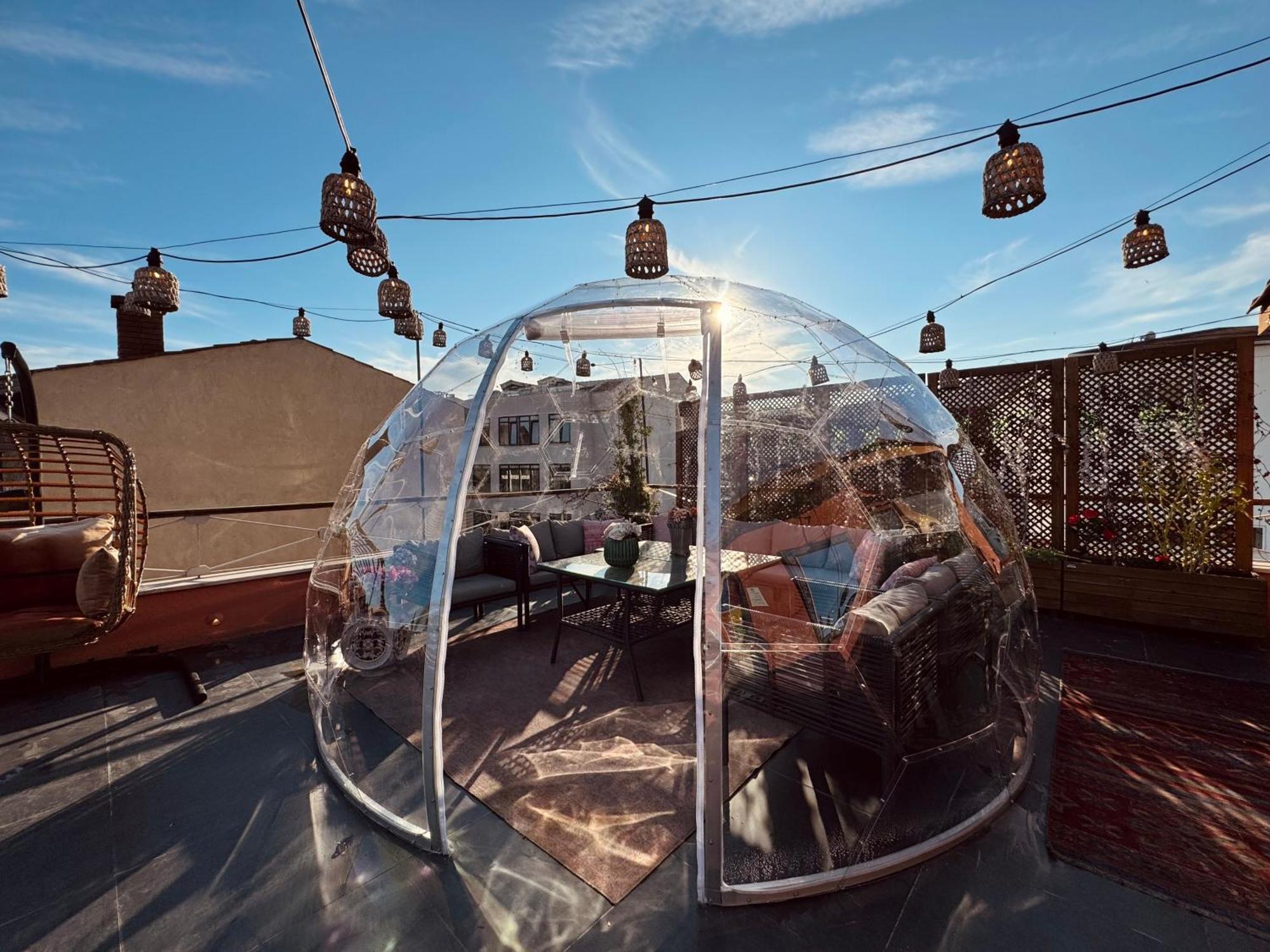 Waterfront Apartment By The Tram - Terrace With Dome & Golden Horn View In Fatih İstanbul Dış mekan fotoğraf